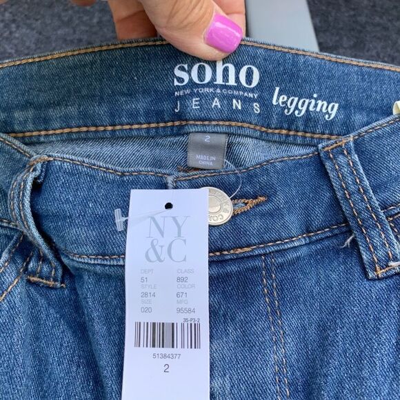 NWT New York & Company Jeans - Picture 2 of 4
